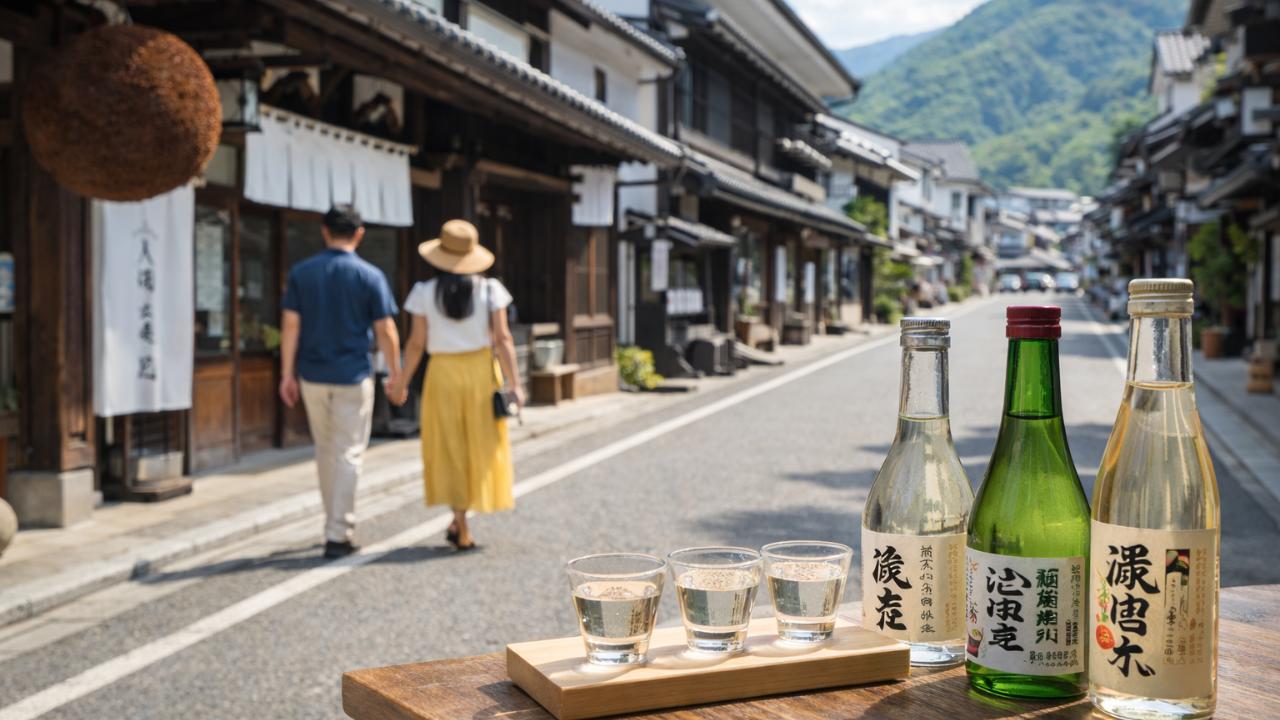 上諏訪観光、信州みそ土産の写真